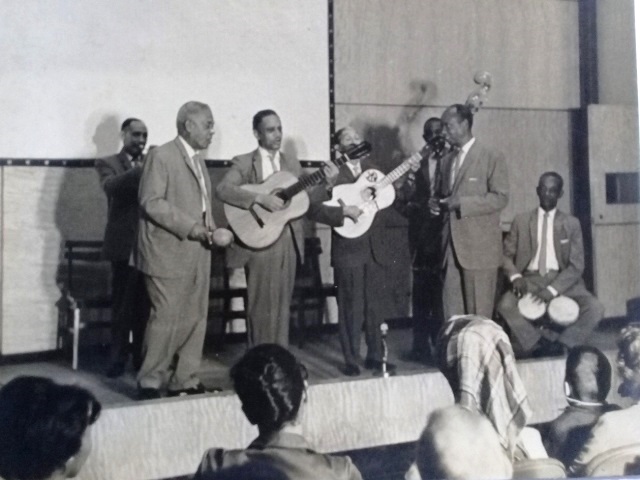 Foto de Concierto del Septeto Nacional Ignacio Piñeiro, 18 de noviembre de 1966. Colección BNJM.